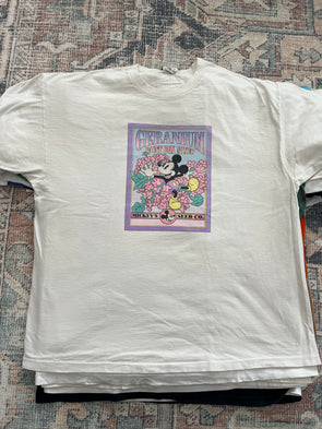 Vintage Mickey Geranium Tee