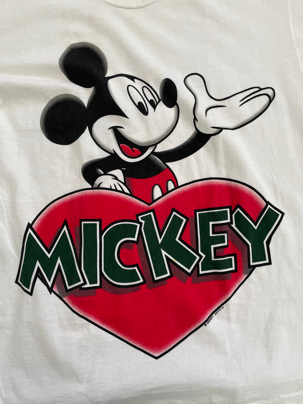 Vintage Mickey Heart Tee